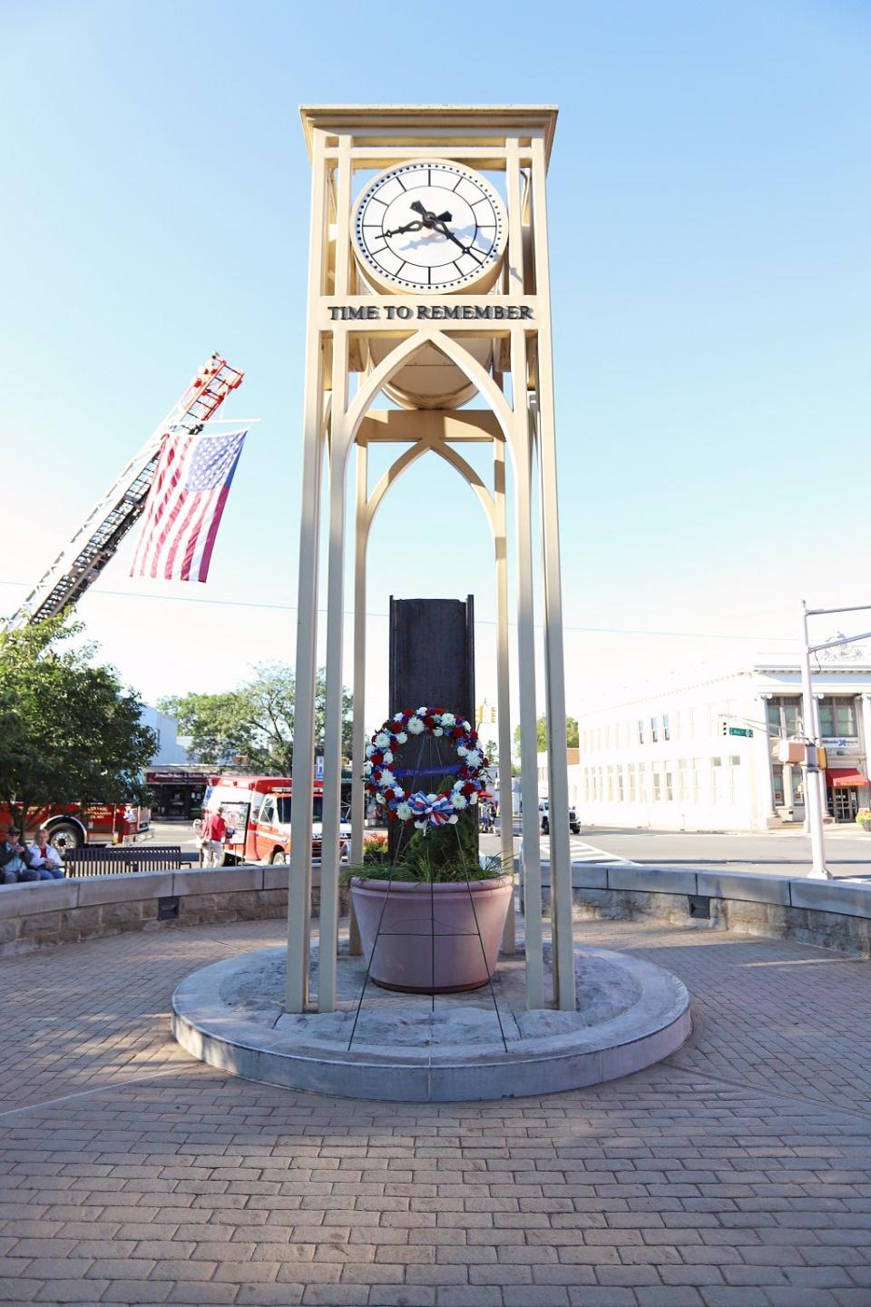 Somerset County's Memorial Clock Tower in Somerville