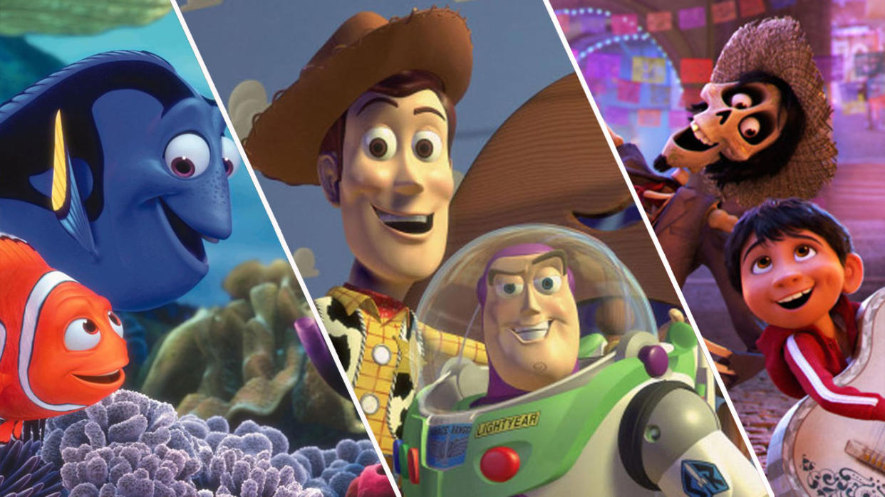 Finding Nemo, Toy Story and Coco are just some of the films Pixar has made since 1995 (Pixar).