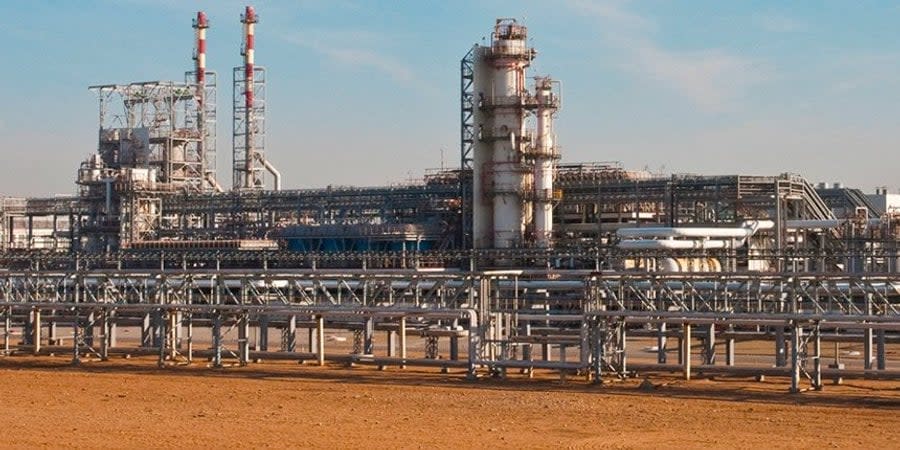 Lukoil's oil refinery in Russia's Volgograd Oblast