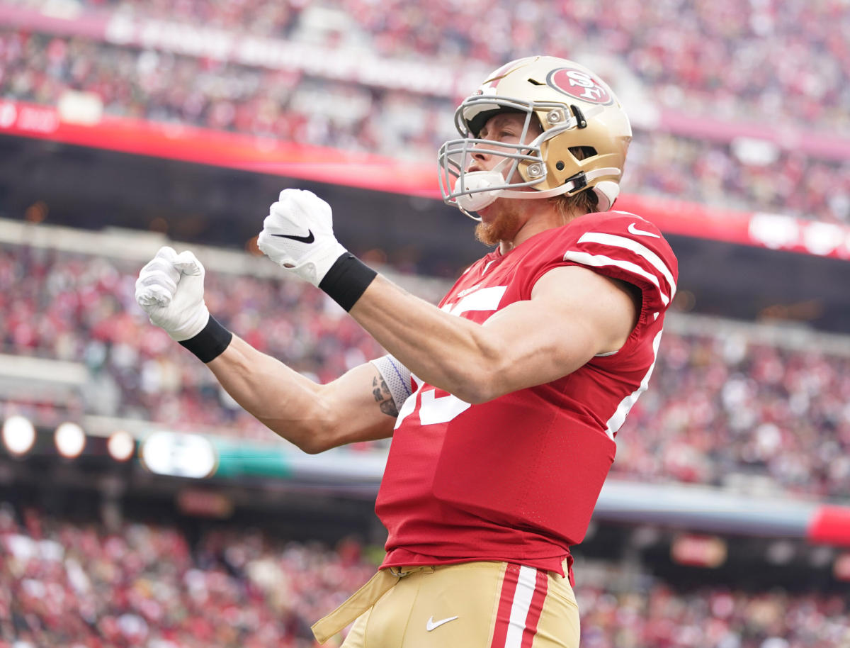 WATCH: Jimmy Garoppolo hits George Kittle for 24-yard TD vs. Seahawks