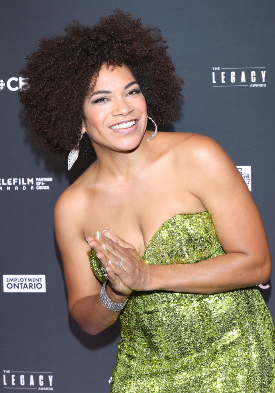 TORONTO, ONTARIO - SEPTEMBER 25: Arisa Cox attends The Legacy Awards 2022 at History on September 25, 2022 in Toronto, Ontario. (Photo by Jeremy Chan/Getty Images)