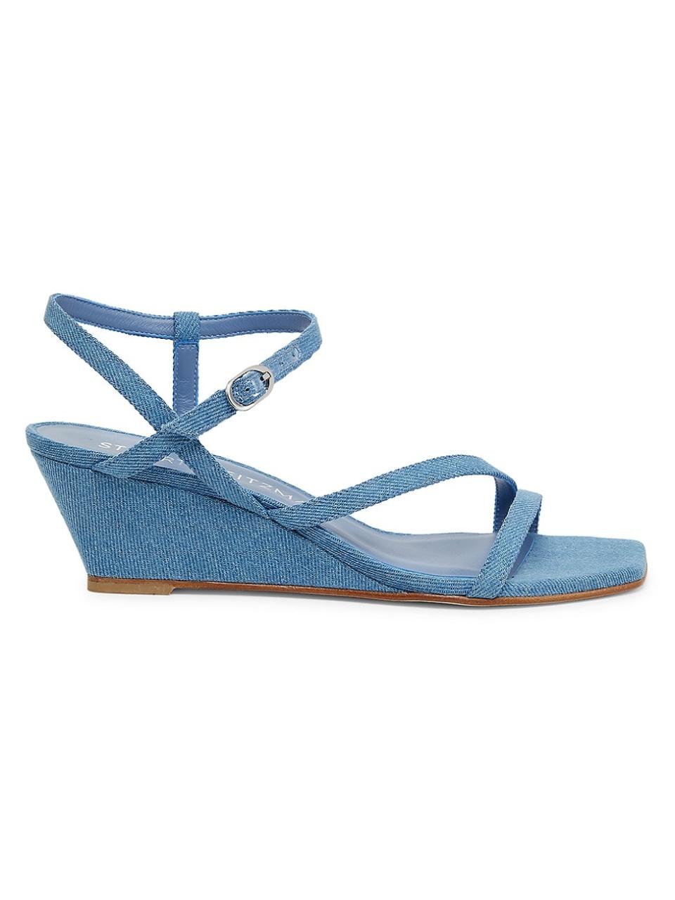 <p><a href="https://go.redirectingat.com?id=74968X1596630&url=https%3A%2F%2Fwww.saksfifthavenue.com%2Fproduct%2Fstuart-weitzman-oasis-50mm-denim-wedge-sandals-0400020439812.html&sref=https%3A%2F%2Fwww.harpersbazaar.com%2Ffashion%2Ftrends%2Fg44211798%2Fmost-comfortable-wedge-sandals%2F" rel="nofollow noopener" target="_blank" data-ylk="slk:Shop Now;elm:context_link;itc:0;sec:content-canvas" class="link ">Shop Now</a></p><p>Oasis 50mm Denim Wedge Sandals</p><p>saksfifthavenue.com</p><p>$450.00</p><span class="copyright">saksfifthavenue.com</span>