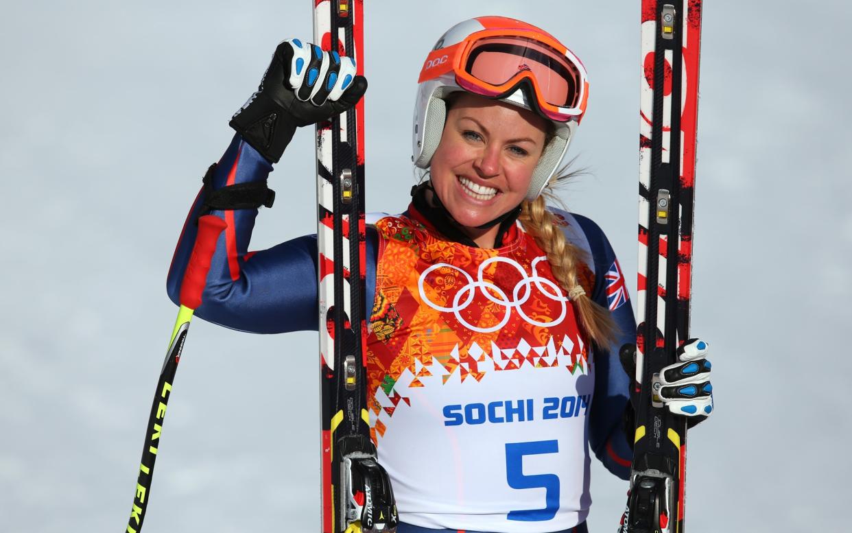 Chemmy Alcott represented Team GB at four Winter Olympic Games - 2014 Getty Images