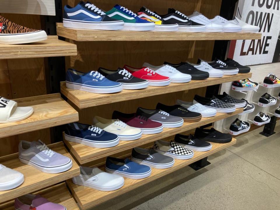 There were no perceivable inventory shortages in the Vans store in NYC. - Credit: Shoshy Ciment/Footwear News