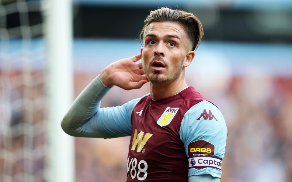 Aston Villa hopeful Jack Grealish will sign new deal to end chances of Man City move this summer - GETTY IMAGES