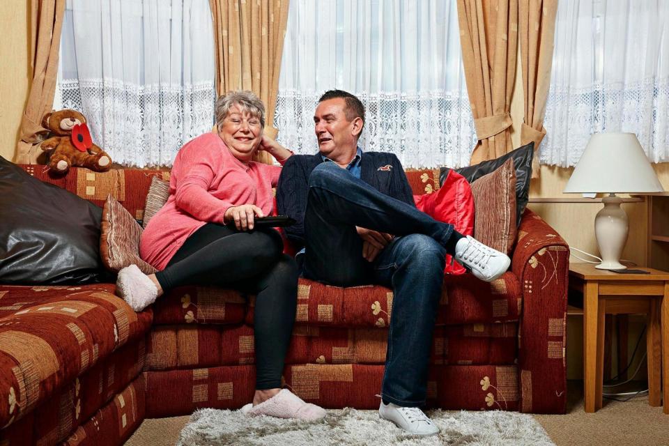 Lee and Jenny have moved in together during the coronavirus crisis to continue filming (Channel 4)