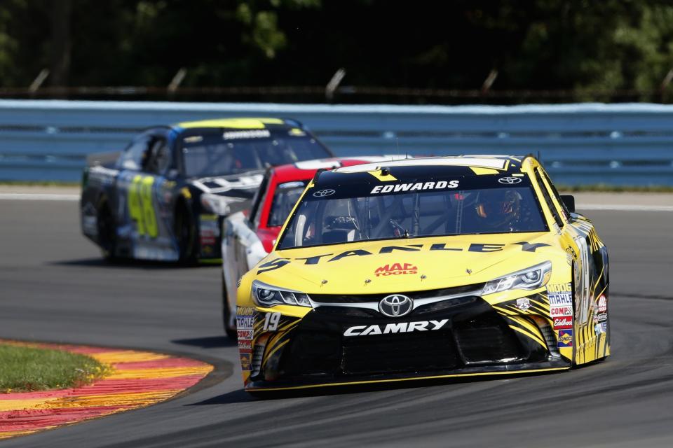 Carl Edwards has four poles in 2016 (Getty). 