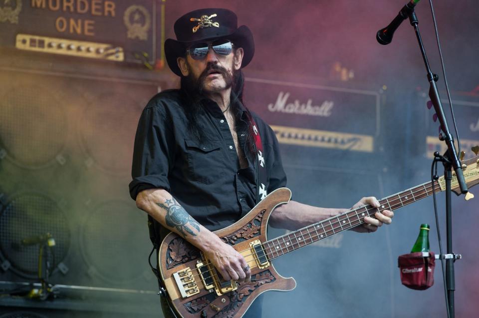 Die Legende: Motörhead-Frontmann Lemmy Kilmister starb am 28. Dezember 2015, kurz nach seinem 70. Geburtstag (24. Dezember).  (Bild: 2015 Samir Hussein/Samir Hussein)