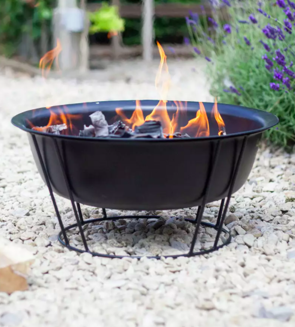 La Hacienda steel fire pit, Argos, £30