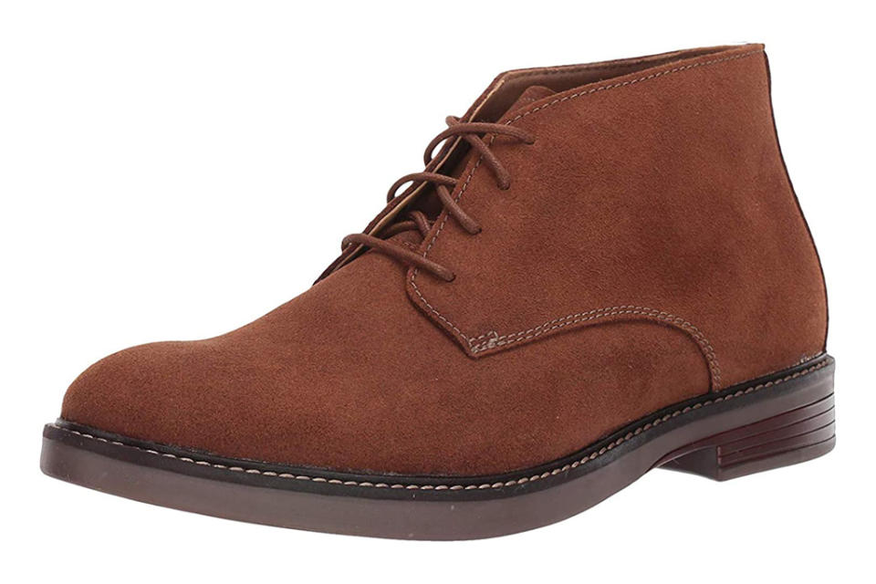 clarks boots, men, lace up