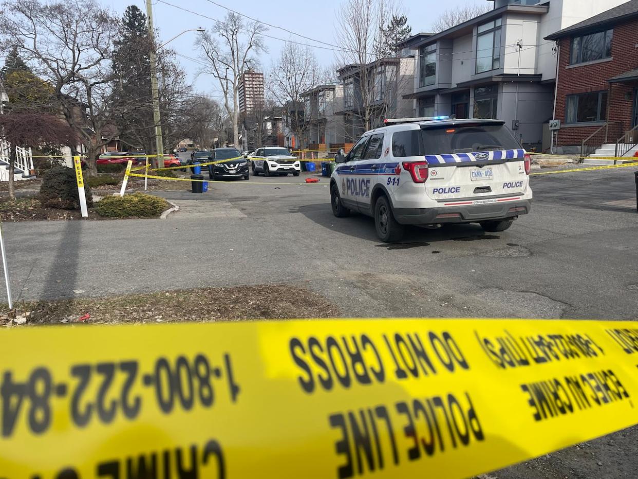 Ontario's Special Investigations Unit is investigating a shooting involving Ottawa police in the city's Westboro neighbourhood on Friday.  (Nicole Williams/CBC - image credit)