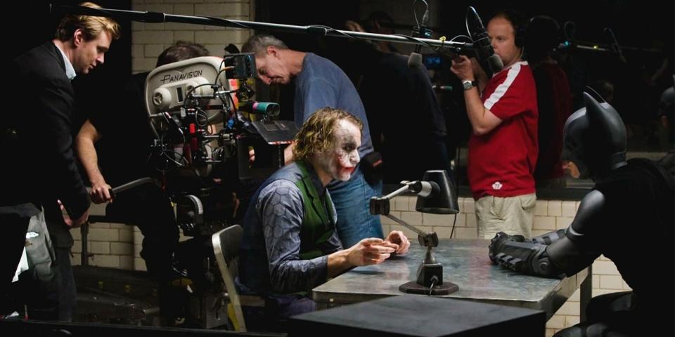 Production on "The Dark Knight"