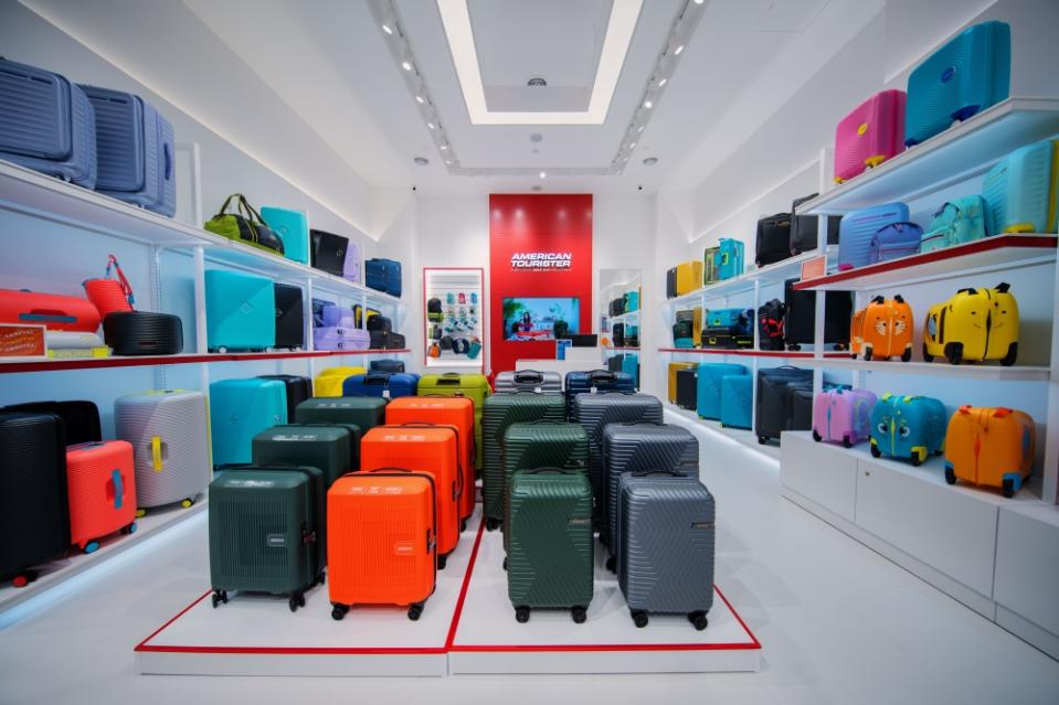 At the store, you are greeted with an assortment of travel luggages and accessories. — Picture courtesy of American Tourister