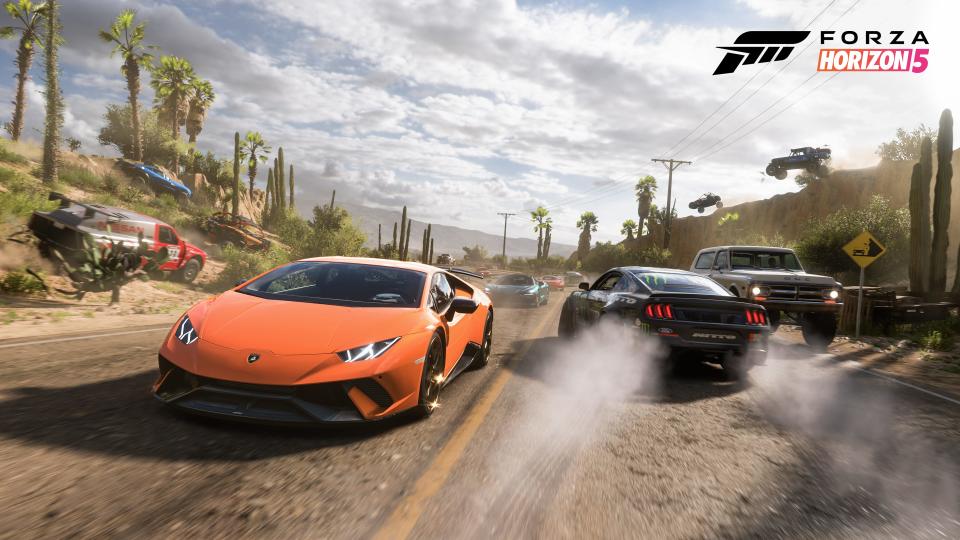 A scene from 'Forza Horizon 5.'