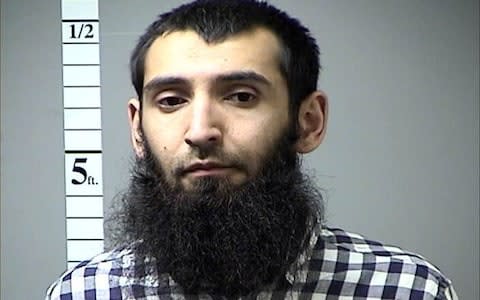 Saipov, the suspect in the New York City truck attack is seen in this handout photo - Credit: NEW YORK-ATTACK/SUSPECT