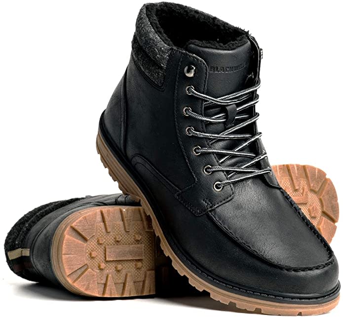 Blackwell Mens Benji Vegan Leather Lace Up Boot. Image via Amazon.