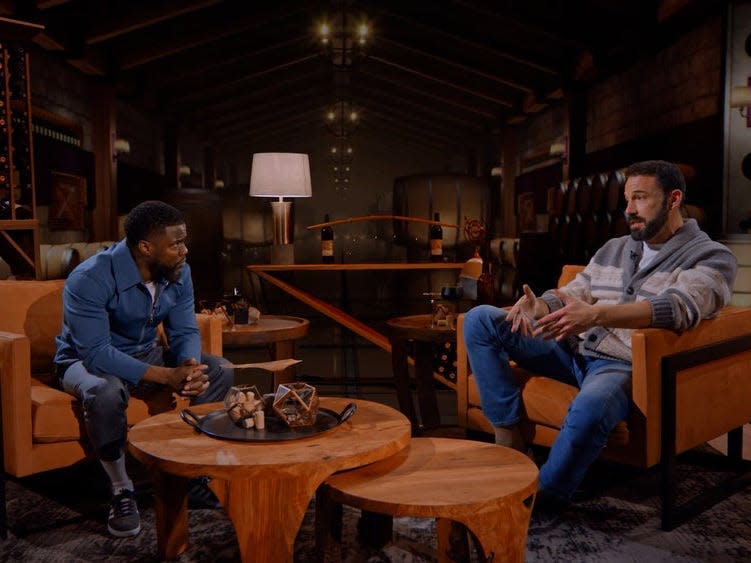 Kevin Hart and Ben Afflect on "Hart to Heart"