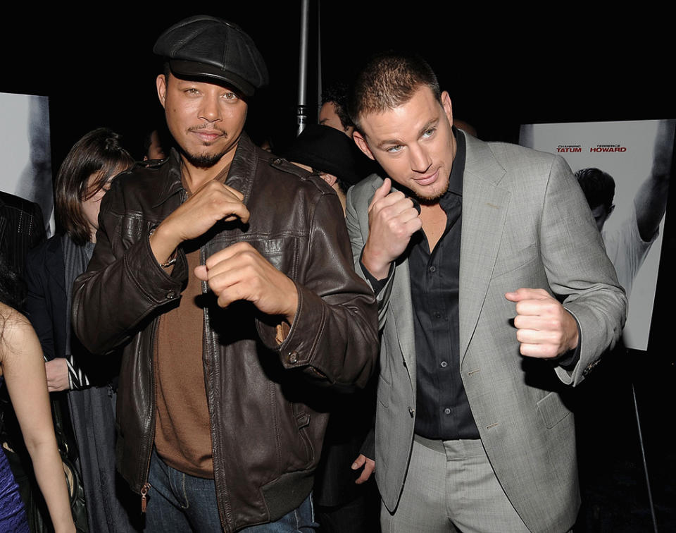 Fighting NY Premiere 2009 Terrence Howard Channing Tatum