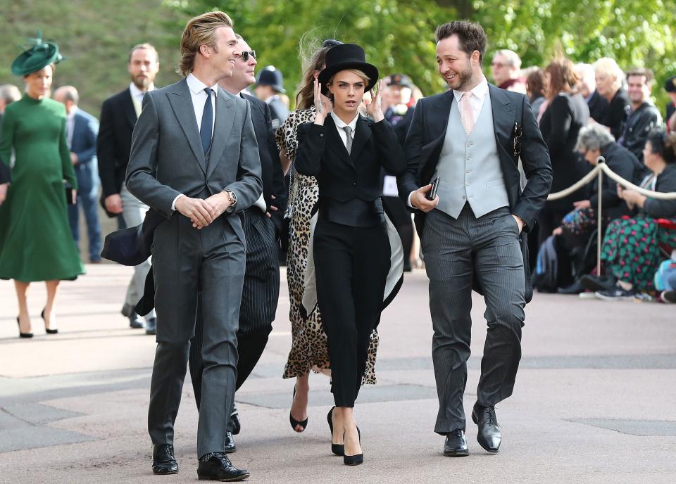 Cara Delevingne and Derek Blasberg