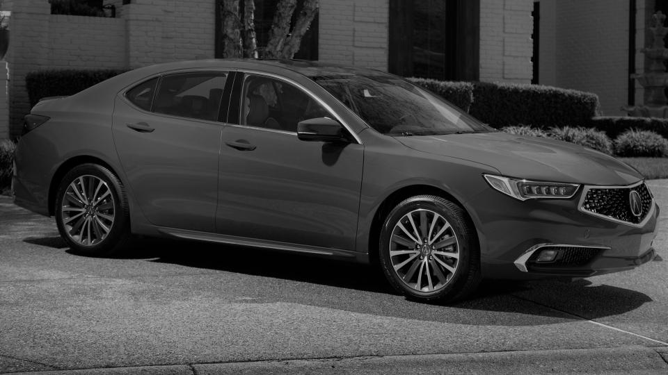 Police are searching for a black 2018 Acura TLX similar to this one.