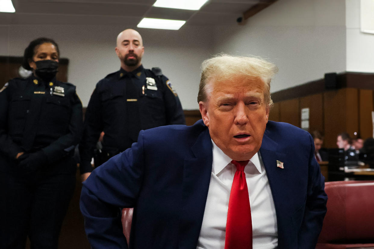 Donald Trump BRENDAN MCDERMID/POOL/AFP via Getty Images