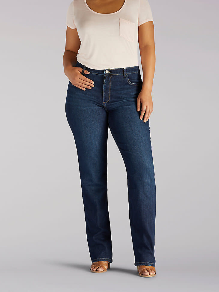 <p><a href="https://go.redirectingat.com?id=74968X1596630&url=https%3A%2F%2Fwww.lee.com%2Fshop%2Fwomens-instantly-slims-straight-leg-jean-plus-30804W.html%3FmerchCategory%3DLEE_WOMEN_CLOTHING_JEANS%26dwvar_30804W_color%3D3080497&sref=https%3A%2F%2Fwww.oprahdaily.com%2Fstyle%2Fg23598227%2Fbest-plus-size-jeans%2F" rel="nofollow noopener" target="_blank" data-ylk="slk:Shop Now;elm:context_link;itc:0;sec:content-canvas" class="link ">Shop Now</a></p><p>Instantly Slims Straight-Leg Jean</p><p>lee.com</p><p>$48.00</p><span class="copyright">Lee</span>