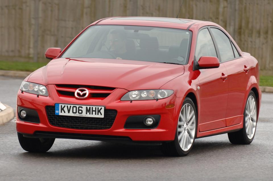 <p>The Mazda 6 was the <strong>first</strong> to get the company’s Mazda Performance Series (MPS) treatment. Rather than just offer a more powerful front-drive version of the first-generation 6, Mazda went a whole lot further by adding all-wheel drive and a turbocharged 2.3-litre engine with <strong>254bhp</strong>. Driving through a six-speed manual gearbox, it could cover 0-62mph in 6.6 seconds and nudge <strong>150mph</strong> to worry the likes of the Audi S3.</p><p>Brilliantly considered under the skin, the Mazda 6 MPS was less thought through when it came to cosmetics. There were 18-inch alloy wheels but the rest was just too <strong>Plain Jane</strong> for most buyers, even those who fancied something a little under the <strong>radar</strong>. As a result, sales were slow, but those who did take up the MPS banner found a fast and engaging saloon well with fine body control and excellent steering feel.</p>