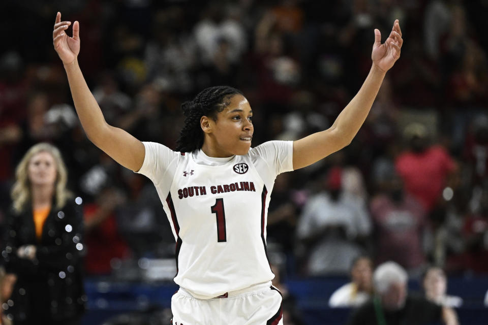 South Carolina guard Zia Cooke is a big reason why the Gamecocks look poised to win a second straight NCAA title. (Eakin Howard/Getty Images)