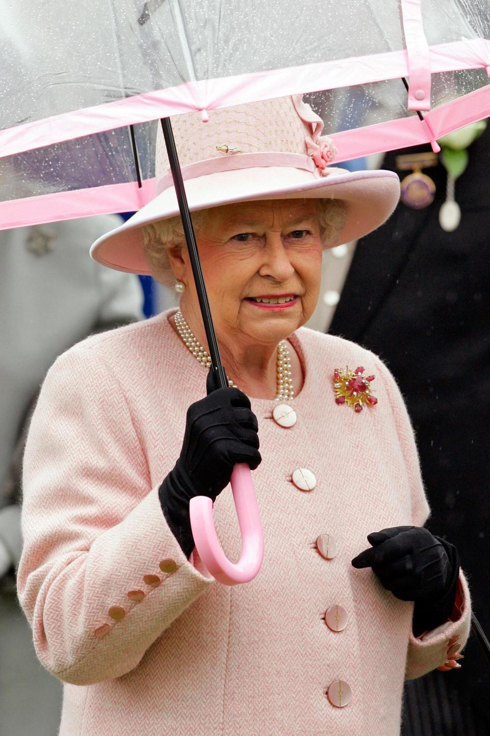 The Queen’s unique umbrella obsession