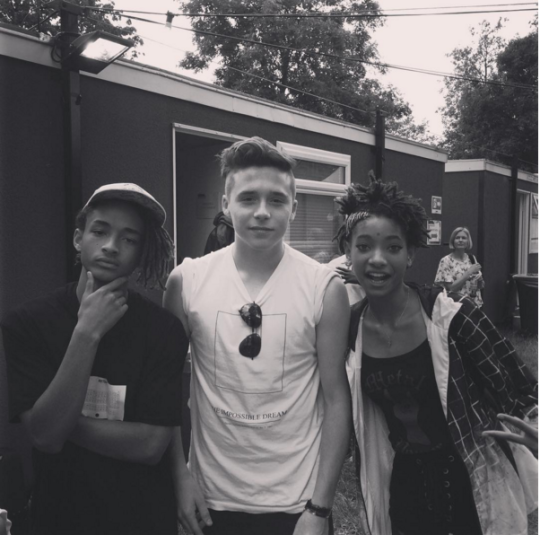 Brooklyn Beckham + Jaden Smith + Willow Smith