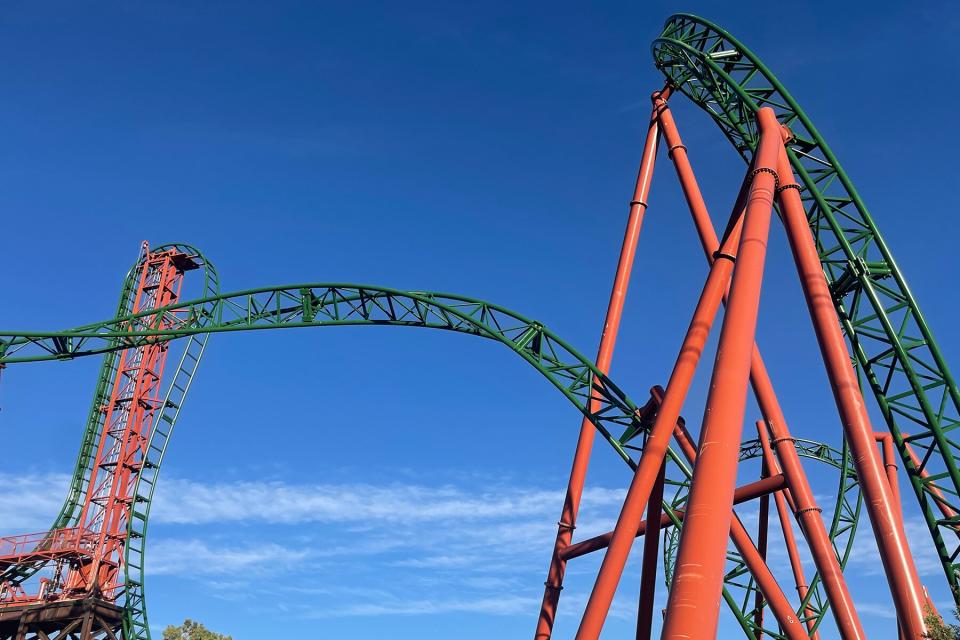 The Defiance Coaster at Glenwood Caverns Adventure Park