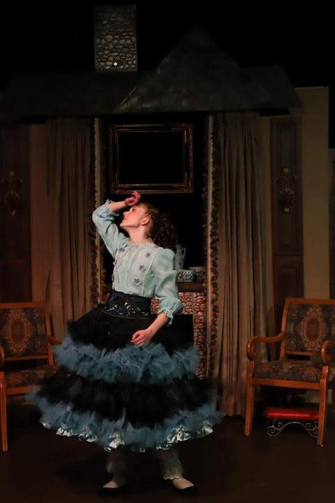 Eden Myers as Adele in “Jane Eyre.”
