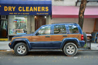 <p>Jeep tried resurrecting <strong>faux wood paneling</strong> by offering it as a dealer-installed option on the first-generation Liberty, which was known as the Cherokee outside of North America. The Wagoneer Package included panels on the front wings, the doors and the rear quarter panel, plus Wagoneer emblems on both sides. The option wasn’t nearly as popular as Jeep hoped, and it decided to send the nameplate -- along with fake wood trim -- to the pantheon of automotive history once and for all.</p>
