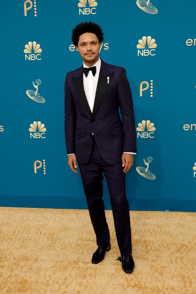 Trevor Noah attends the “74th Emmy Awards” on Sept. 12, 2022 at the Microsoft Theater in Los Angeles. (Photo by Frazer Harrison/Getty Images)