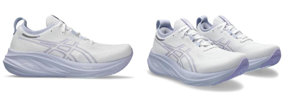 ASICS GEL-NIMBUS 26 跑鞋，中足貼合度更佳，緩震腳感超輕盈。（圖片來源：Yahoo奇摩購物中心）