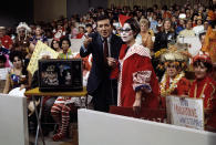 <p>Best known for hosting the game show “Let’s Make a Deal,” Hall passed away on Sept. 30 at age 96. (Photo: ABC Photo Archives/ABC via Getty Images) </p>