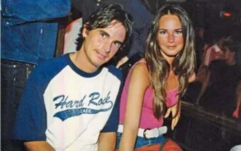 Sabrina Rojas y Hernán Caire, cuando estaban de novios