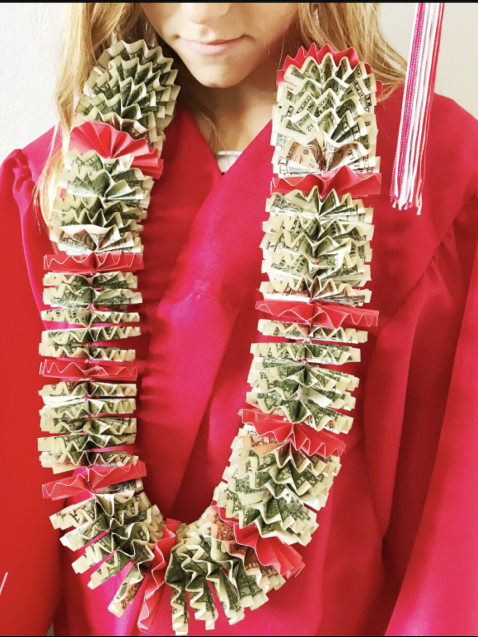 graduation diy money lei