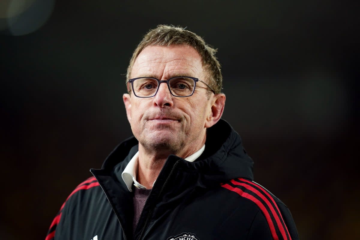 Ralf Rangnick will not be taking up his consultant role at Manchester United (Mike Egerton/PA) (PA Wire)