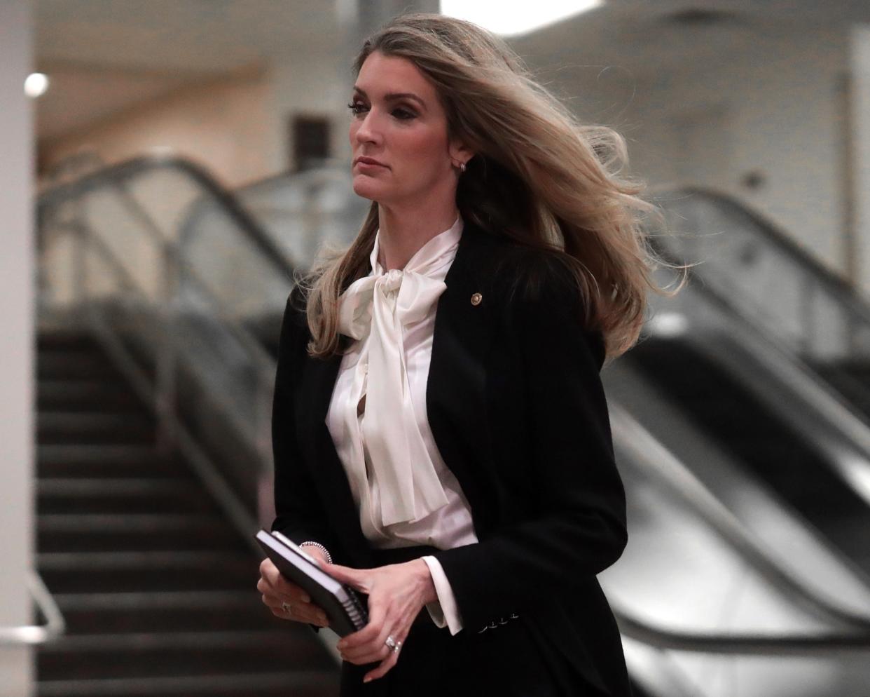 Kelly Loeffler, Republican senator from Georgia, on Capitol Hill: Getty Images