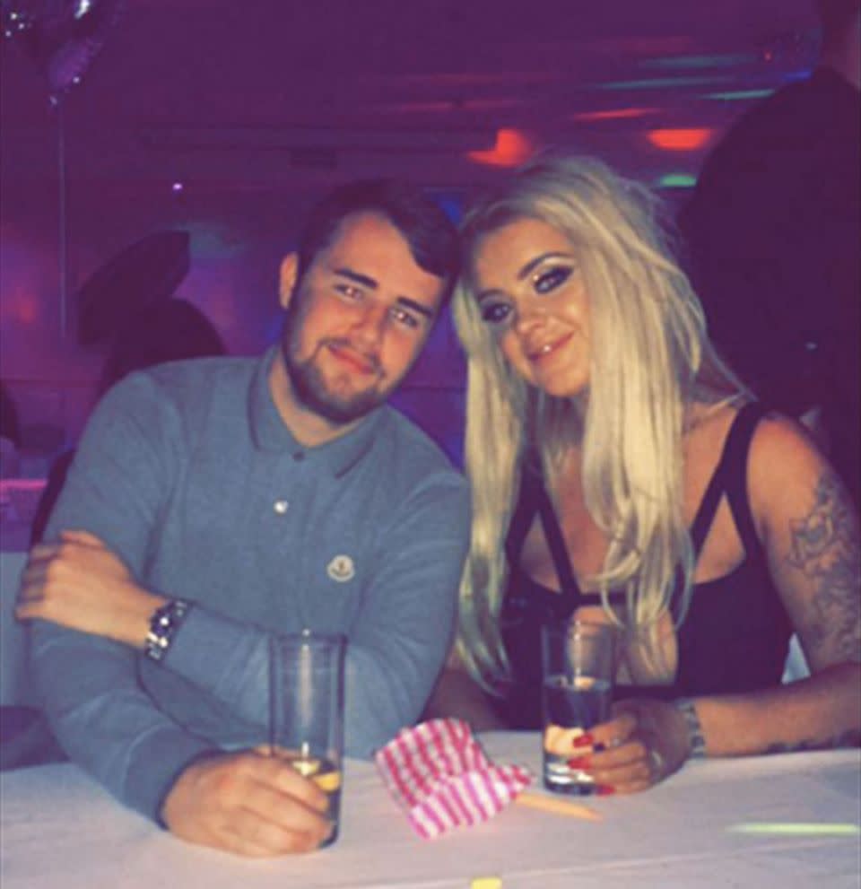 Jane Park (right) claims her ex-boyfriend, Mark Scales, (left) is a “snake” after she spent thousands on showering him with gifts. Photo: Twitter