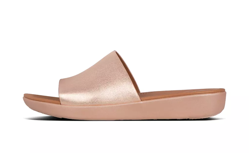 Sola Leather Slides. Image via Fitflop.