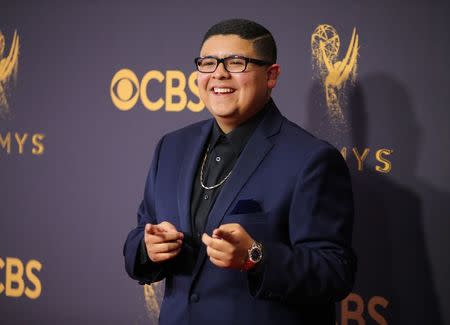 69th Primetime Emmy Awards – Arrivals – Los Angeles, California, U.S., 17/09/2017 - Actor Rico Rodriguez. REUTERS/Mike Blake