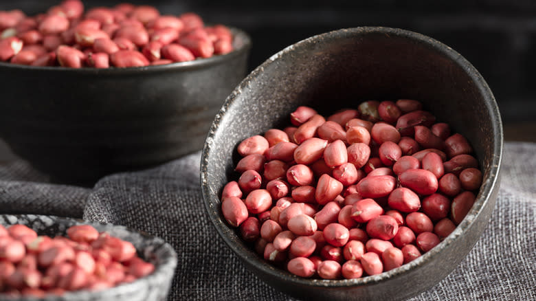 Spanish peanuts in a bowl