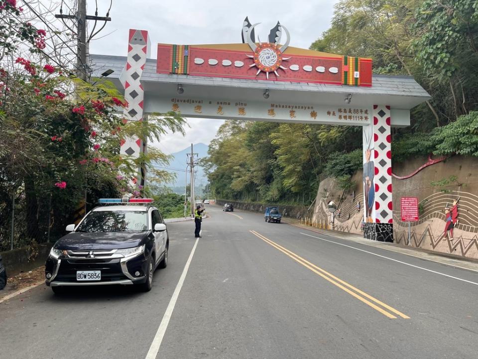 清明連假「臺灣原住民族文化園區」避塞車 內埔警強化疏導 圖/警方提供