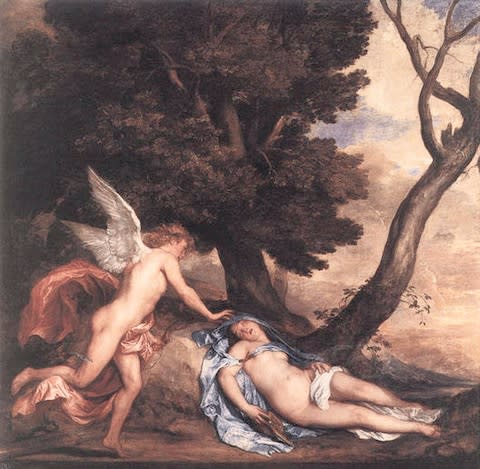 ‘Cupid and Psyche’ by court artist Anthony van Dyck - Credit: Alamy