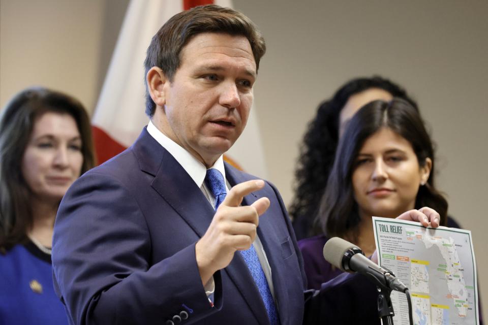 Gov. Ron DeSantis(Amy Beth Bennett/South Florida Sun Sentinel/Tribune News Service via Getty Images)