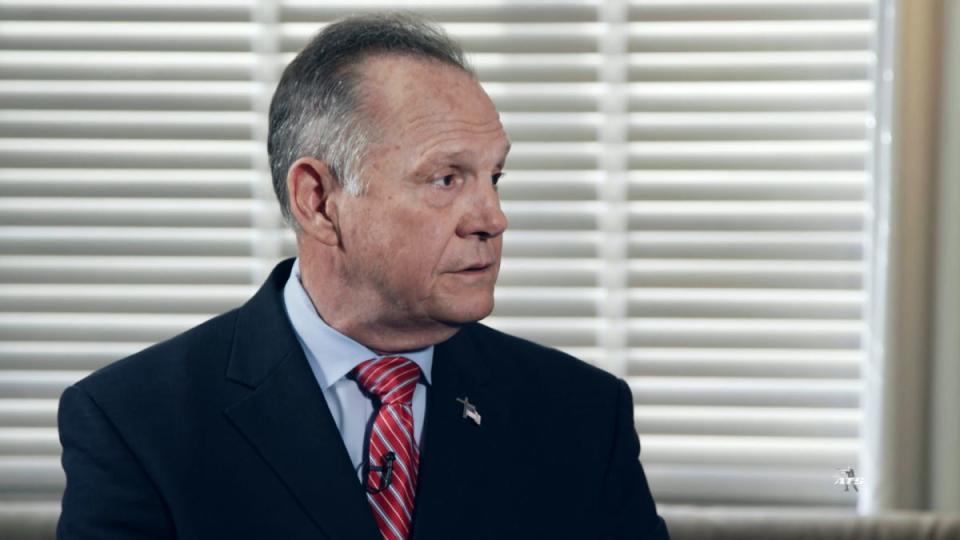 Roy Moore appeared on Sunday's episode of "Who Is America?"