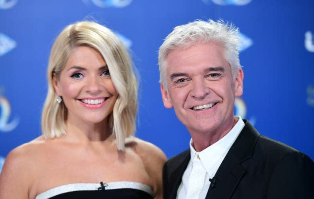 Holly Willoughby and Phillip Schofield (Ian West/PA)