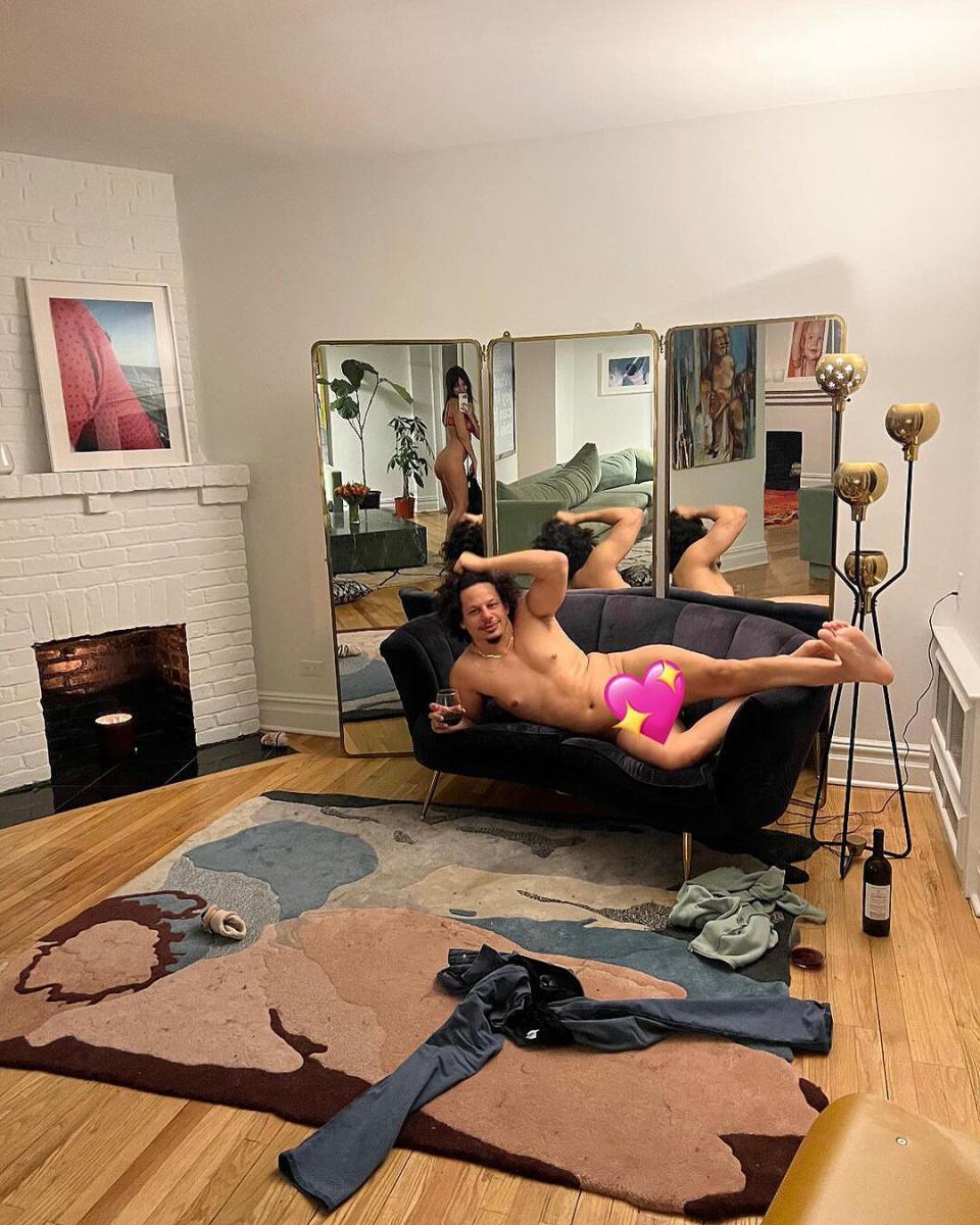 Emily Ratajkowski and Eric André